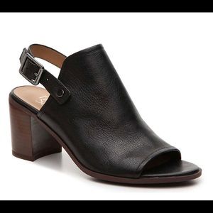 Franco Sarto Black Humor Slingback Sandal